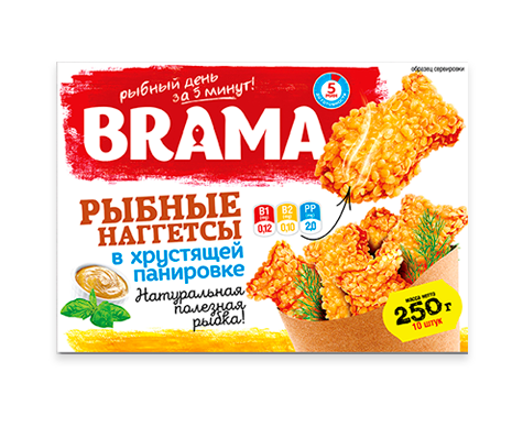Crispy Breaded Fish Nuggets